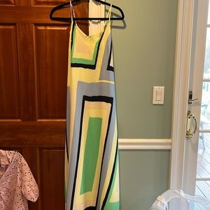 Modern maxi dress from Anthropologie